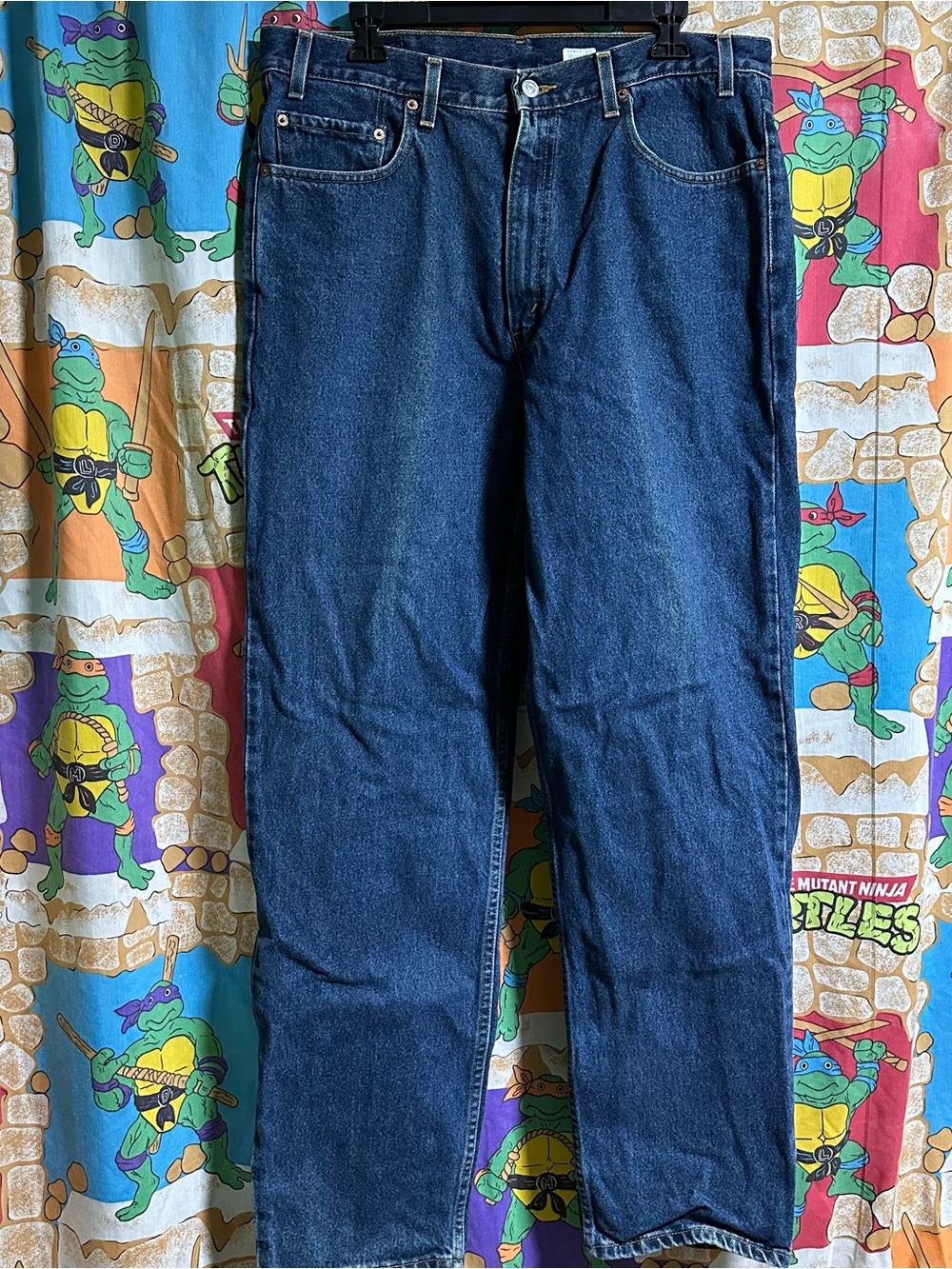 Levi's Men's Dark Blue Relaxed Fit Jeans